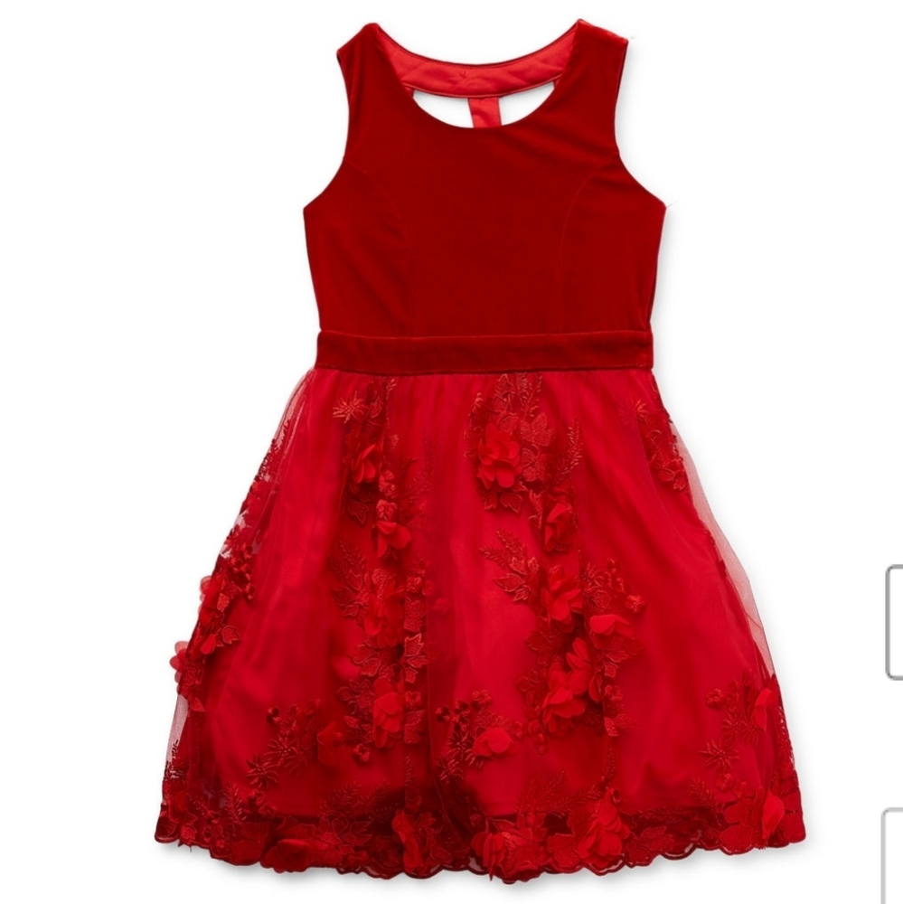 Trixxi Girl red dress size 10 special occasion